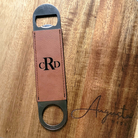 Leatherette Bottle Opener