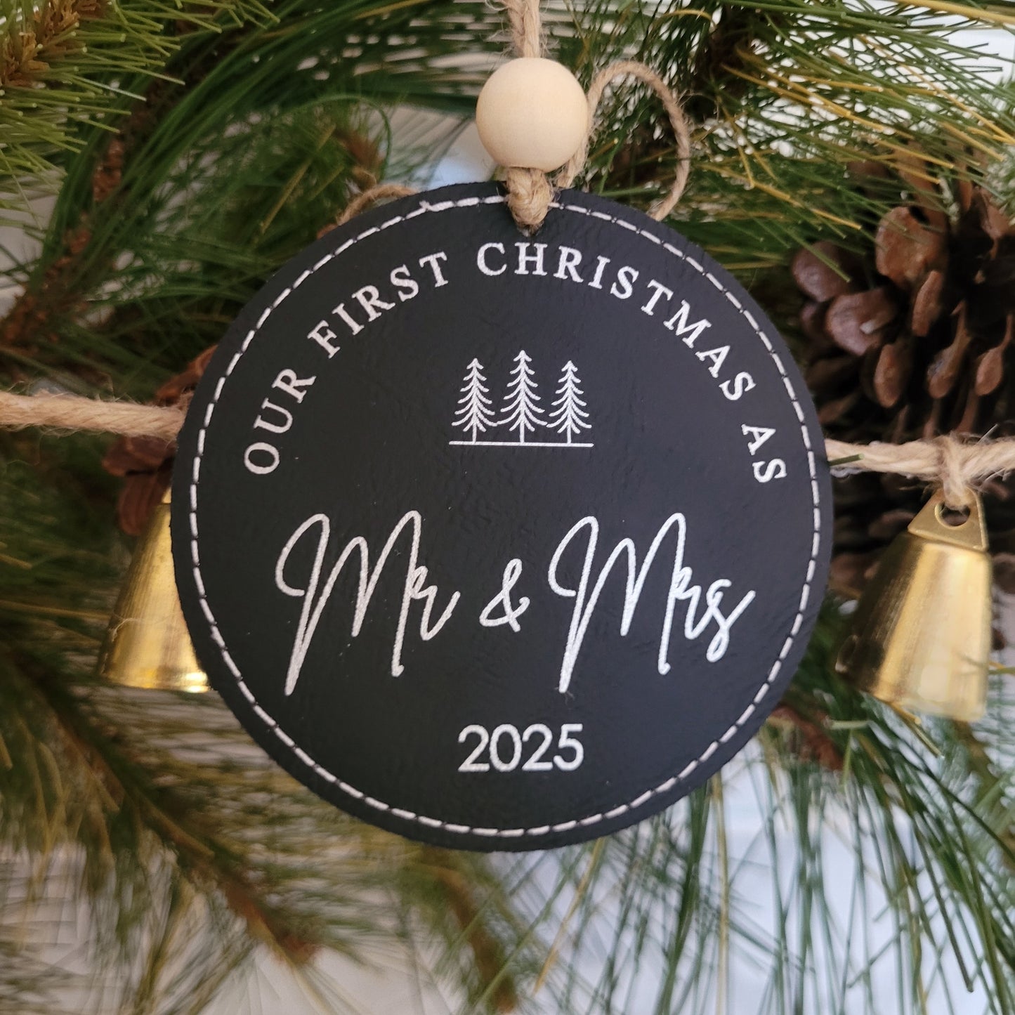 First Christmas as Mr. and Mrs. Ornament