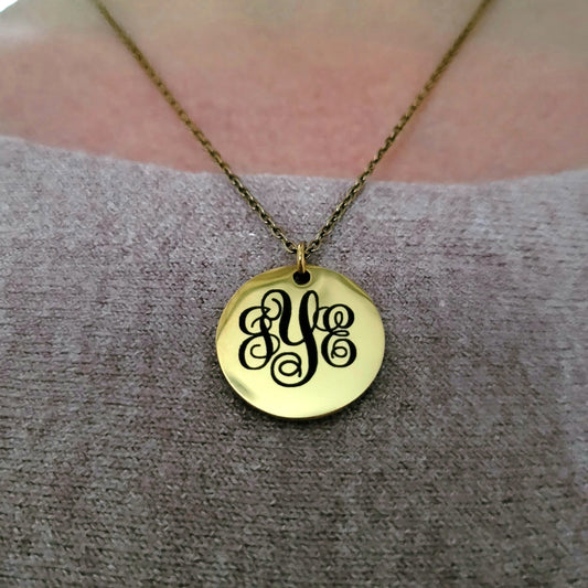 Monogram Necklace