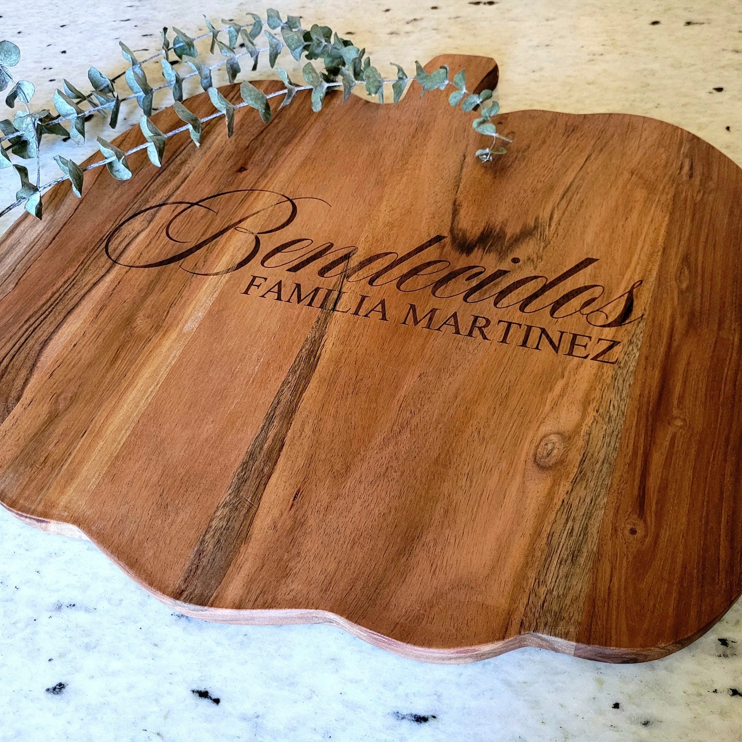 Fall Exclusive: Pumpkin Shaped Acacia Serving Board