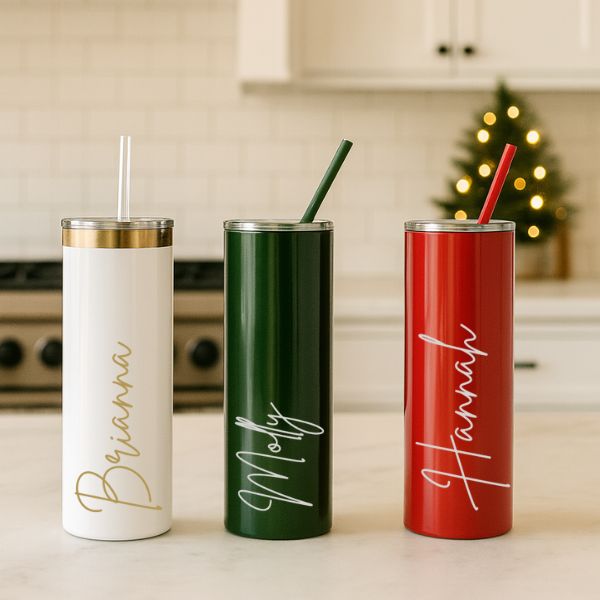 Personalized Christmas Tumblers